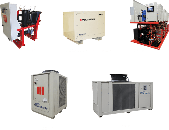 Eco friendly modular chillers Multistack
